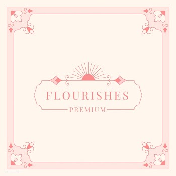 Flourishes vintage ornament frame illustratio.. | Free stock vector - 471012