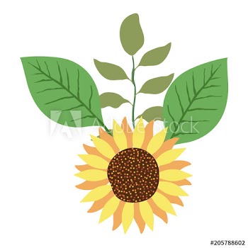 flower and leafs decorative design