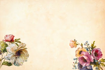  Flower Background Vintage Look 