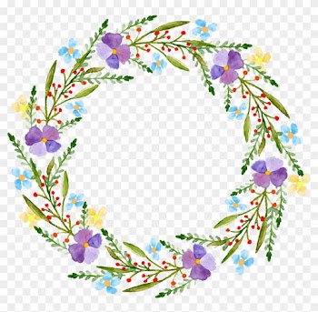 Flower Bag Adobe Illustrator Wreath - Wedding Save The Date Postkarte