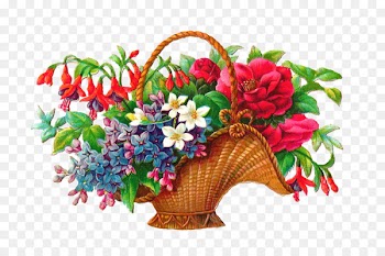 Flower Basket Clip art - flower 
