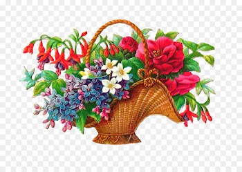 Flower Basket Clip art - Graphics Of Flowers 