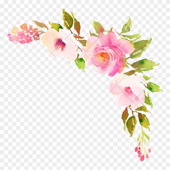 Flower Bohemian Bouquet With Roses - Boho Flowers Transparent