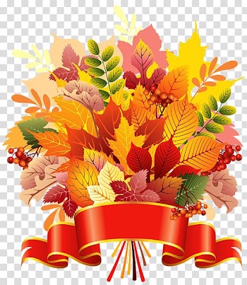 Flower bouquet Autumn , flower banner transparent background PNG clipart