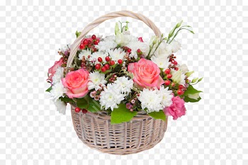 Flower bouquet Basket Floristry Rose - flower 