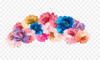 Flower bouquet Cut flowers Crown Headband - flower crown 