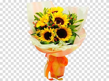 Flower bouquet Cut flowers Flower delivery Gift, mid autumn festival gift transparent background PNG clipart