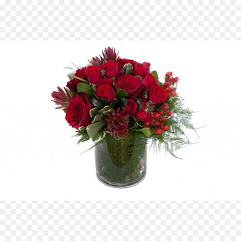 Flower bouquet Garden roses Vase Cut flowers - vase 