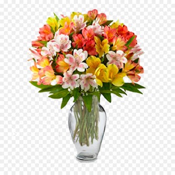 Flower Bouquet, Lily Of The Incas, Flower, Flowering Plant PNG