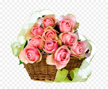Flower bouquet Rose Basket Stock photography - rose 