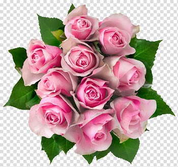Flower bouquet Rose , Bouquet flowers , pink roses bouquet transparent background PNG clipart
