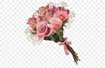 Flower bouquet Rose Clip art - Pink Rose Bouquet PNG Clipart 