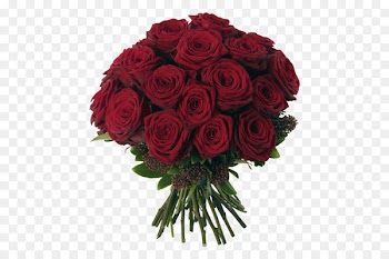 Flower bouquet Rose Red Clip art - A bouquet of red roses 