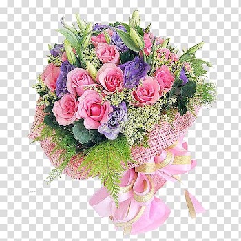 Flower bouquet Teachers Day Gift Birthday, Color bouquet transparent background PNG clipart
