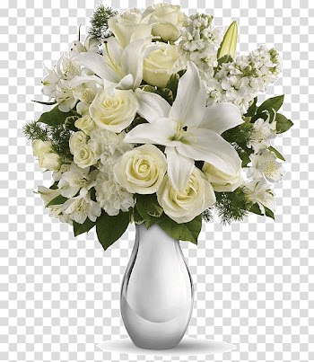 Flower bouquet Teleflora Floristry Flower delivery, white Flower Bouquet transparent background PNG clipart