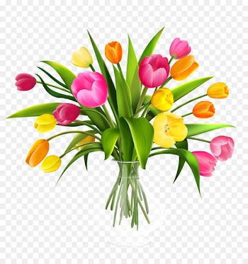 Flower bouquet Tulip Clip art - flower vase 