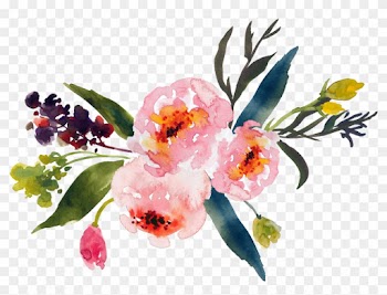 Flower Bouquet Watercolor Painting Clip Art - Fuckity Fuck Fuck Cup