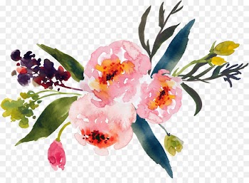Flower bouquet Watercolor painting Clip art - watercolor flower 