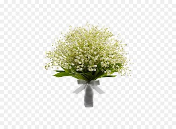 Flower bouquet Wedding invitation Lily of the valley - A bouquet of flowers 