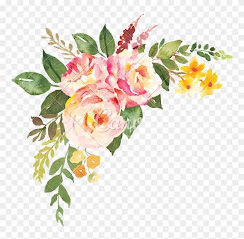 Flower Bouquet With Pink Roses - Rose