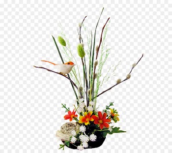 Flower Bxe0ner - Potted flower bouquet 