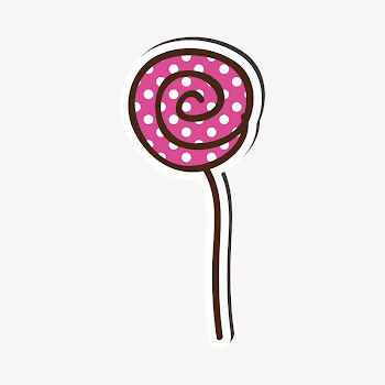 Flower cartoon collage element, drawing | Free Vector - rawpixel