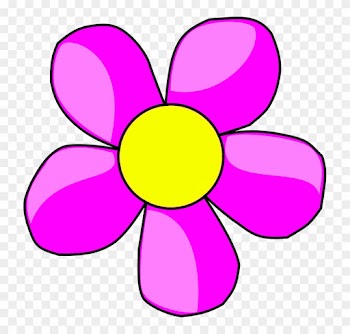 Flower Clip Art At - Flower Head Clip Art