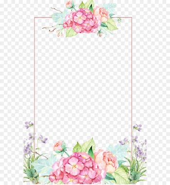 Flower Clip art - Beautiful flower borders 