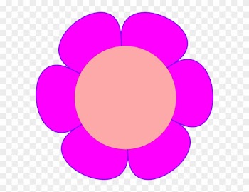 Flower Clip Art - Clip Art 60s Flower