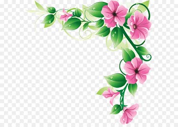 Flower Clip art - Flower Cliparts Frame 