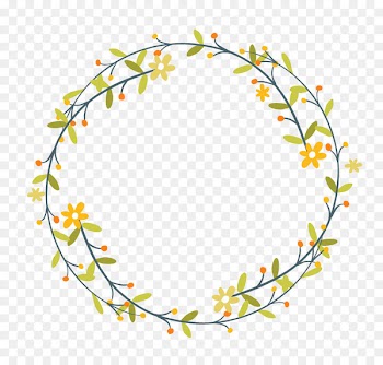 Flower Clip art - Preparation of grass rings 