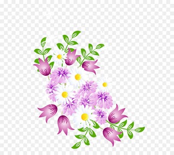 Flower Clip art - Spring Flowers Decor PNG Picture Clipart 