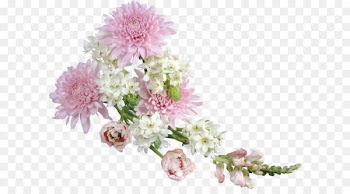 Flower Clip art - Transparent Soft Flower Arrangement Clipart 