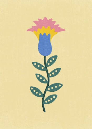 Flower clipart, aesthetic nature cartoon | Free Photo - rawpixel