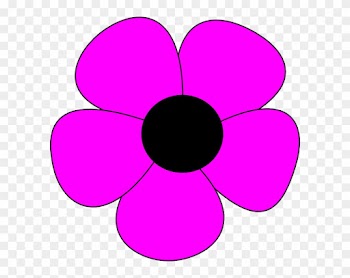 Flower Clipart Easy - Easy Flower Clipart