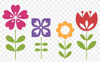 Flower Clipart Four - Roses Are Red Violets Are Blue So