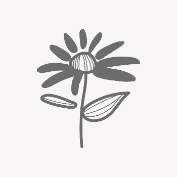 Flower collage element vector | Free Vector - rawpixel