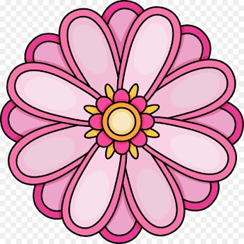 Flower Coloring book Drawing Clip art - MEXICAN FLOWERS 