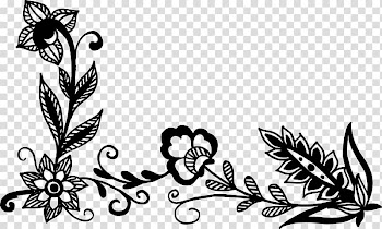Flower , corner flower transparent background PNG clipart