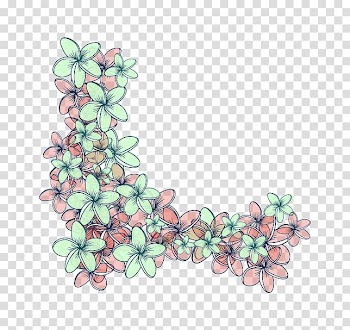 Flower, Creative flower decoration transparent background PNG clipart