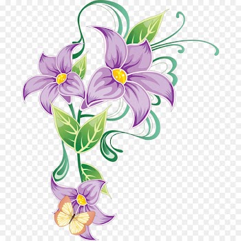 Flower Drawing Painting Clip art - Creative Valentine's Day 