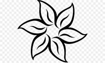 Flower Drawings Sketch Image -  