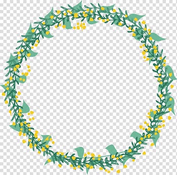 Flower Euclidean , Leaves splicing love ring transparent background PNG clipart