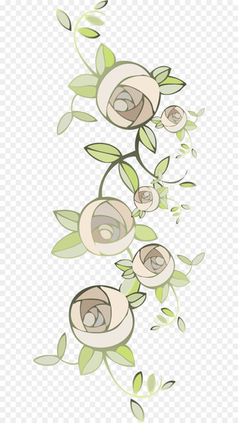 Flower Euclidean vector Computer file - Flower pattern elements 
