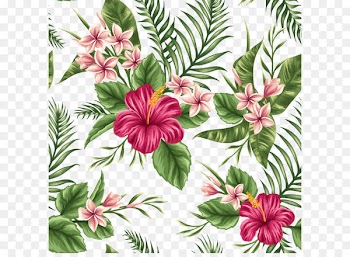 Flower Euclidean vector No - Hand-painted colorful flowers 