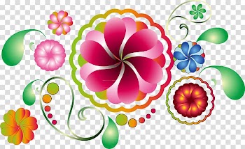 Flower Floral design , Colorful flowers transparent background PNG clipart