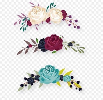 Flower Floral design Royalty-free Clip art - Flower cluster 