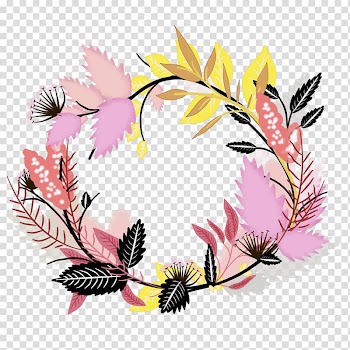 Flower Floral design Wreath , flower wreath transparent background PNG clipart