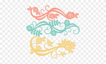 Flower Flourishes Svg Scrapbook Cut File Cute Clipart - Flower Svg File Free