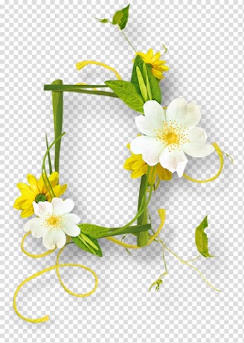 Flower , flower frame transparent background PNG clipart